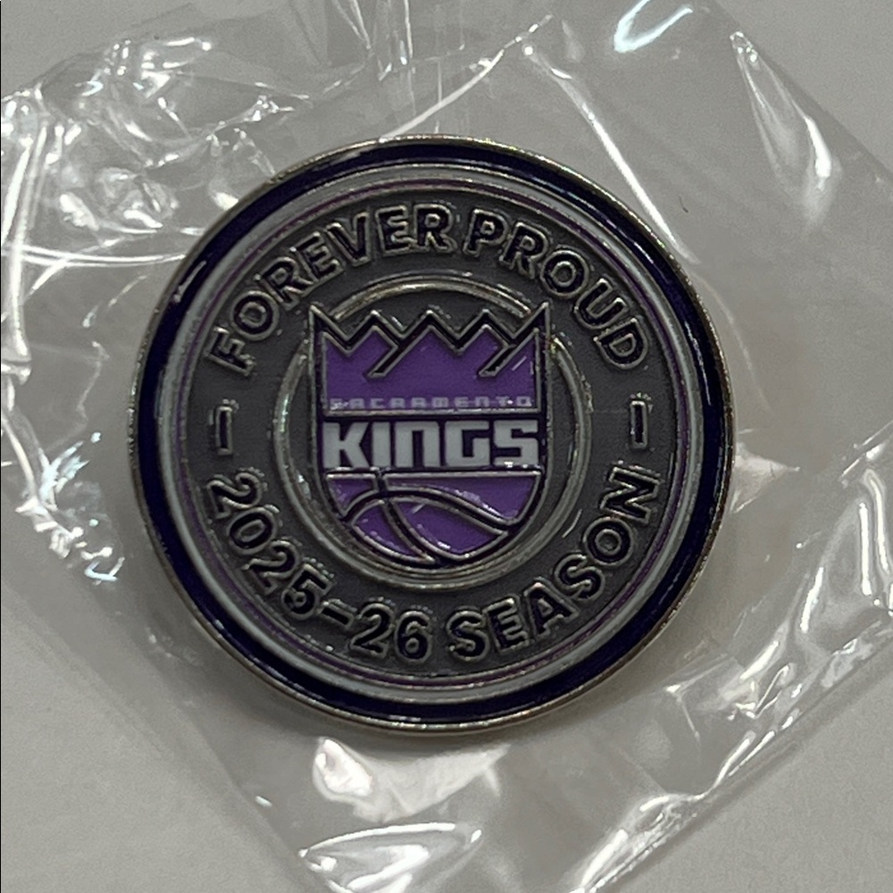 Sacramento Kings 'Forever Proud' 2025-26 Season Pin